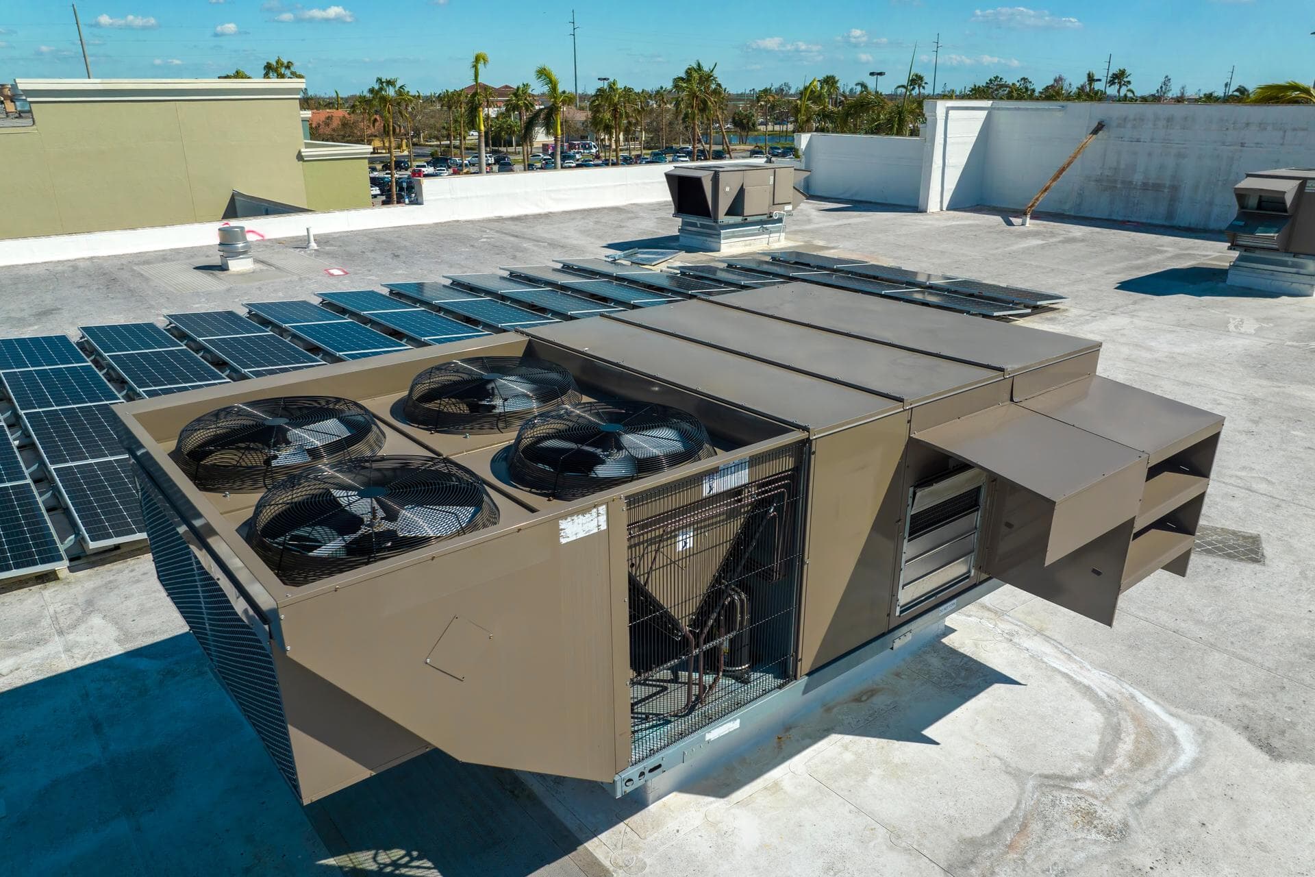 Nonresidential Rooftop HVAC unit